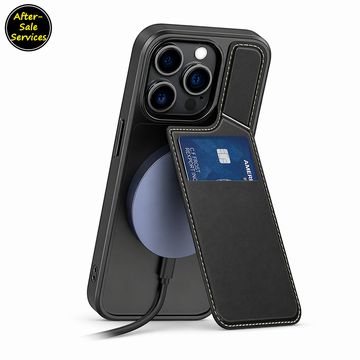 MagSafe wallet stand