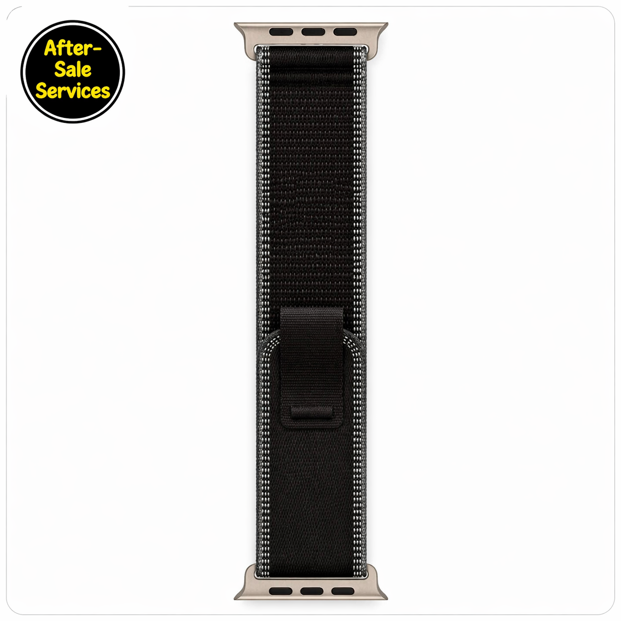 Black sport loop strap