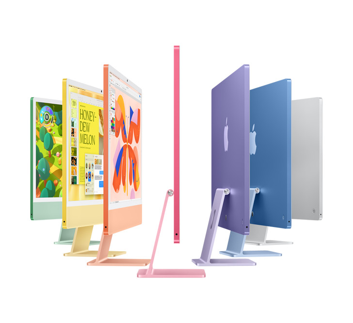 iMac color lineup
